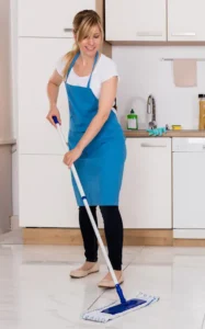 windsor mopping floor